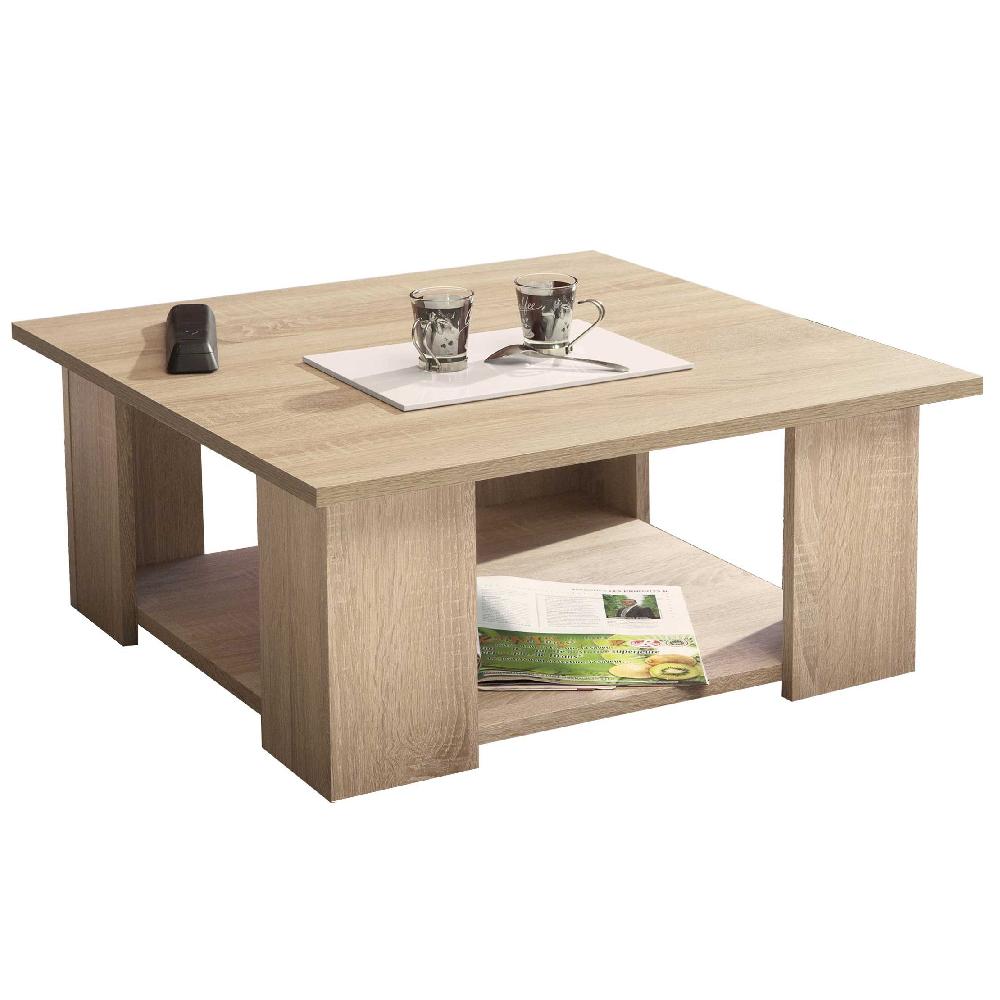 Emob Salontafel Square 67x67 - Eik
