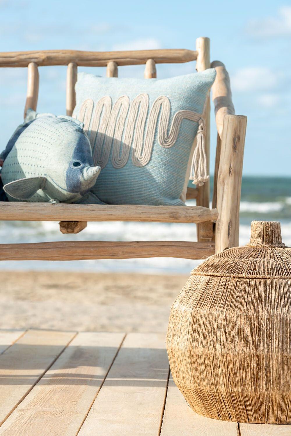 Emob Set 2 Manden Dantya Bal Jute Naturel