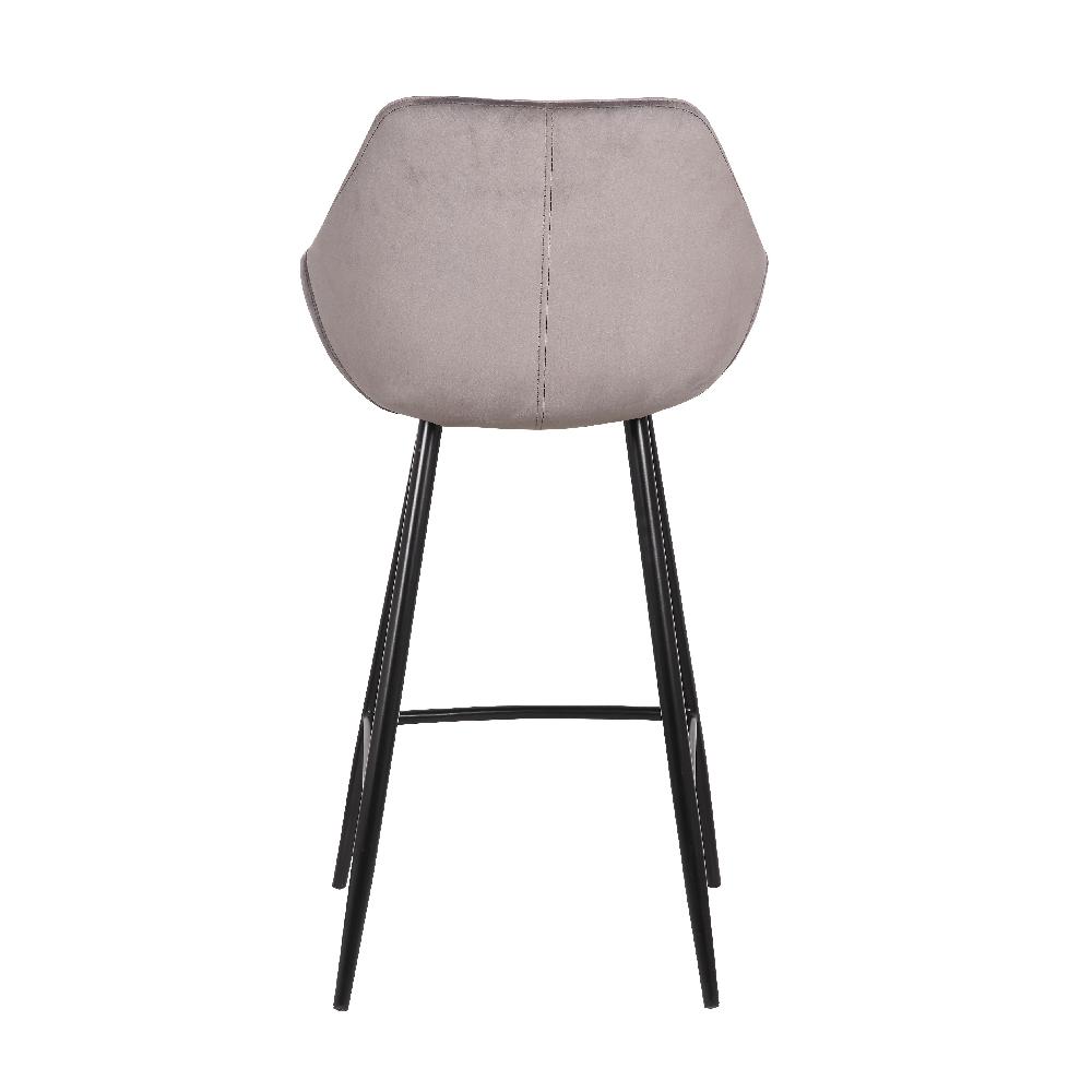 Emob Set Van 2 Barstoelen Amman 65cm - Grijs
