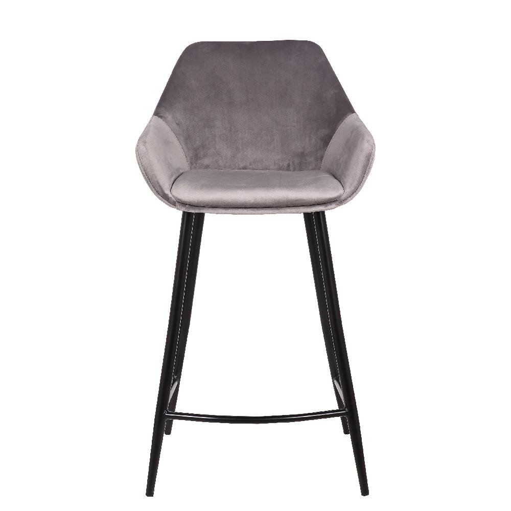 Emob Set Van 2 Barstoelen Amman 65cm - Grijs