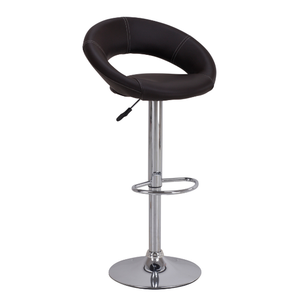 Emob Set Van 2 Barstoelen Berga - Zwart