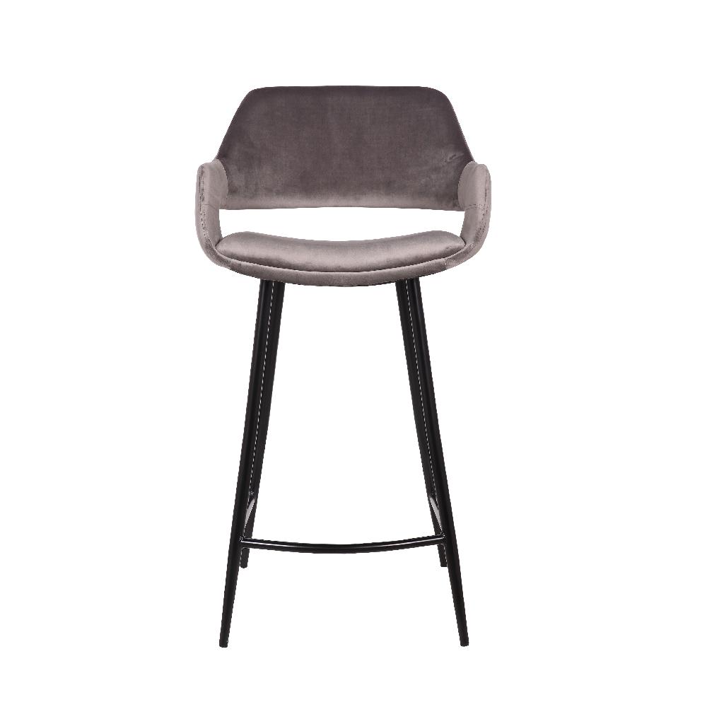 Emob Set Van 2 Barstoelen Erika 65cm - Grijs