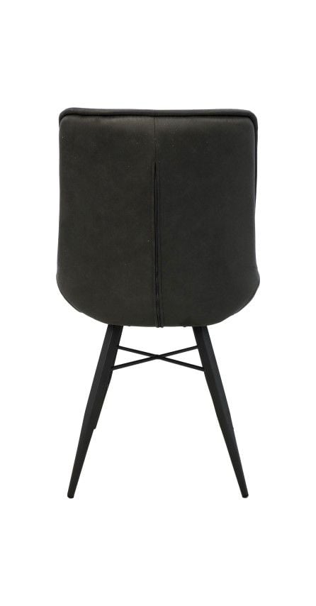 Emob Set Van 2 Eetkamerstoelen Denver – Grijs