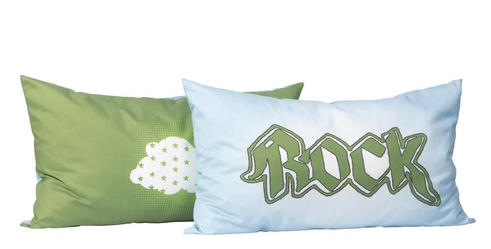 emob Set van 2 grote kussens - Rock