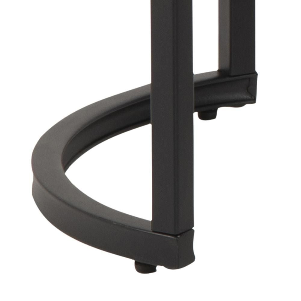 Emob Set Van 2 Salontafels Spiro - Zwart/grijs