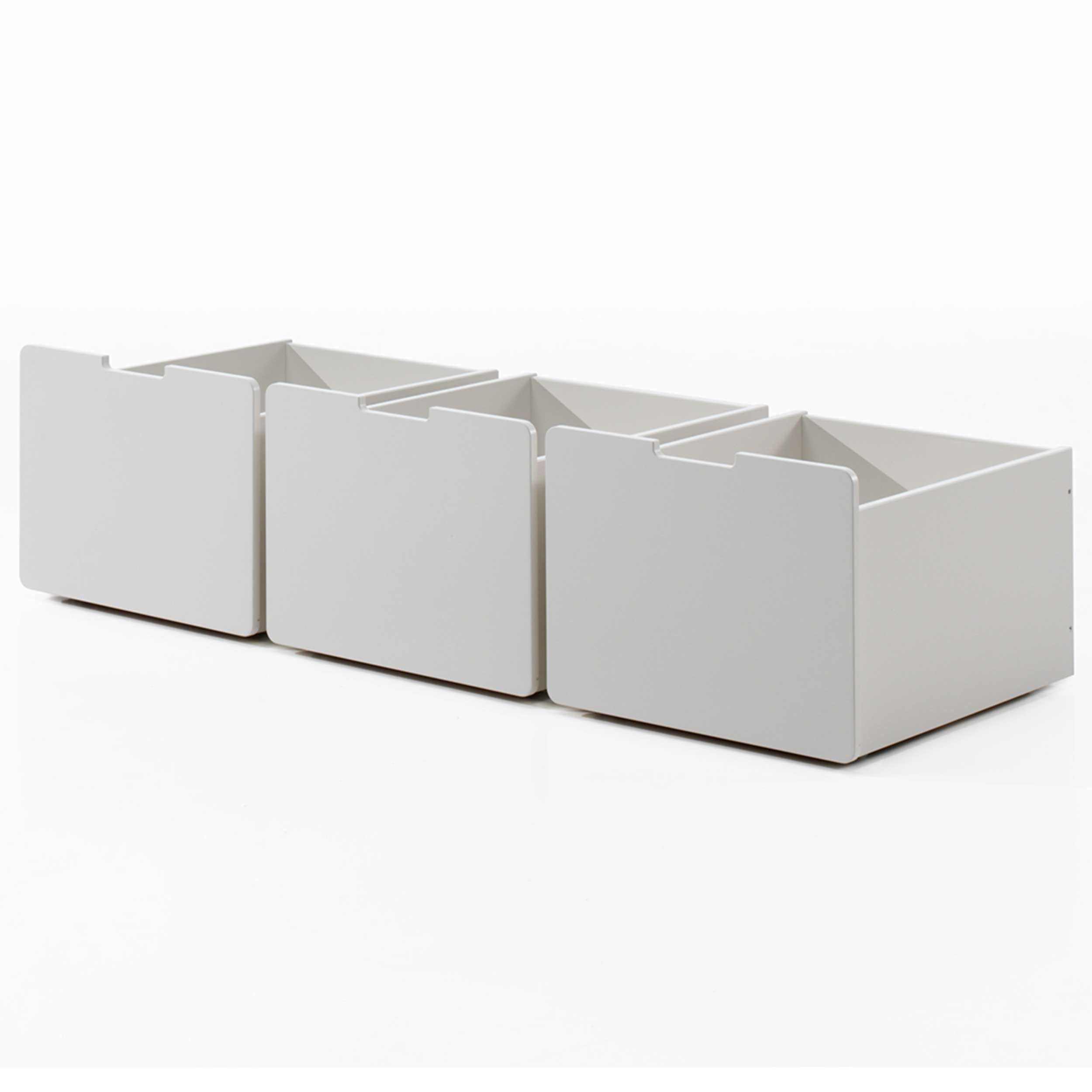 emob Set van 3 lades Pip - wit