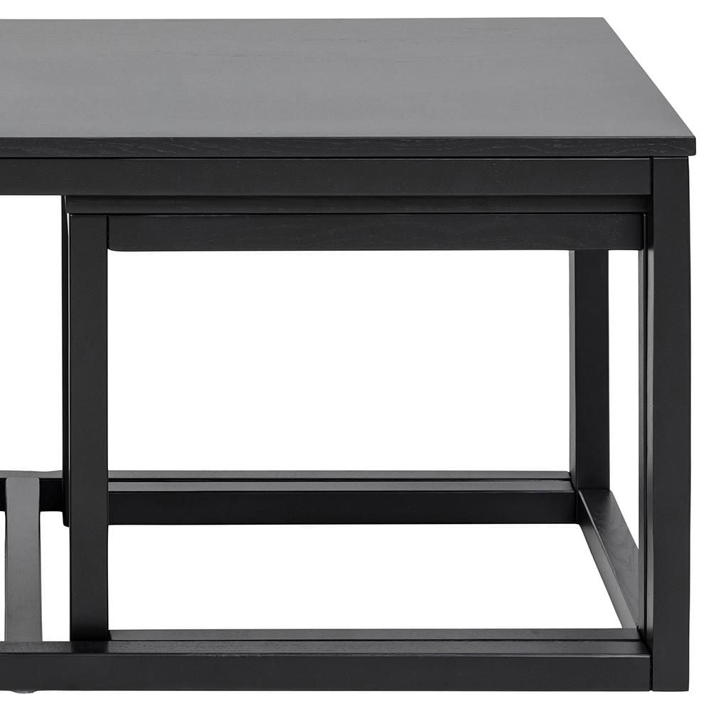 Emob Set Van 3 Salontafels Cornius - Zwart