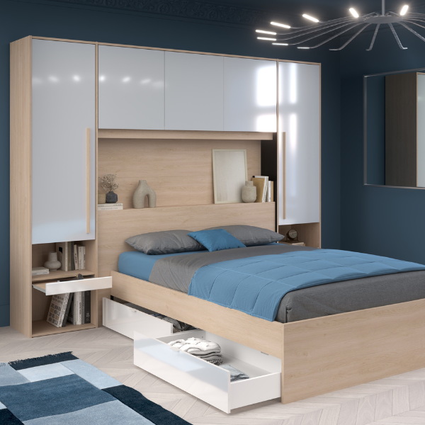 Emob Set Van Bedlades Ponte - Hoogglans Wit