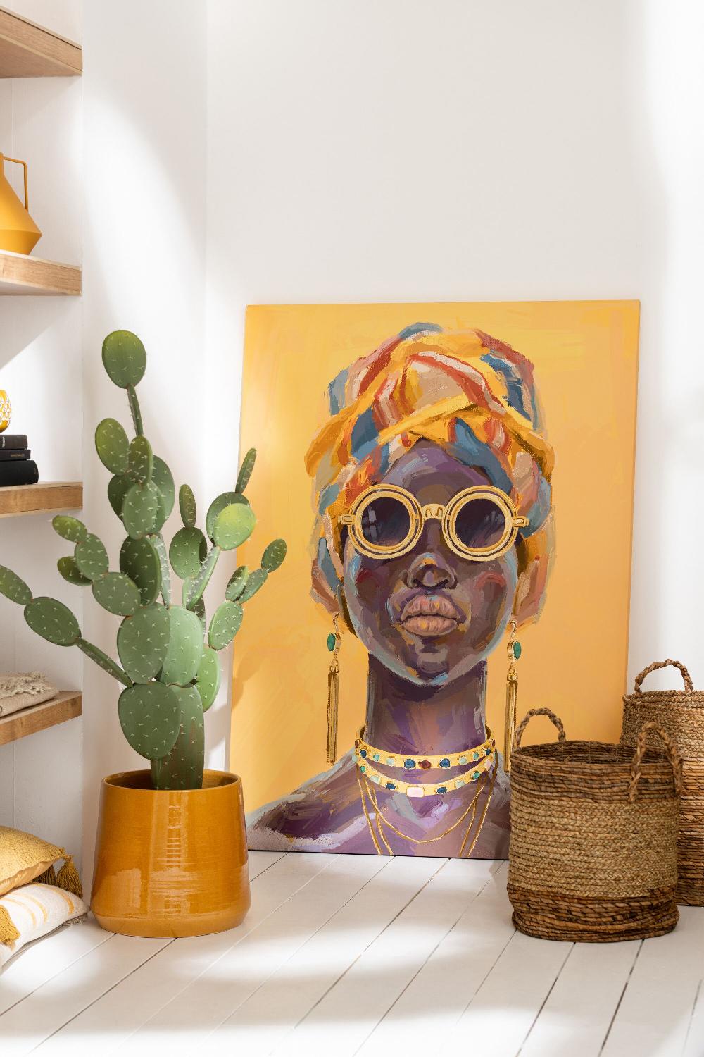 Emob Set Van Drie Manden Lucie Raffia Naturel