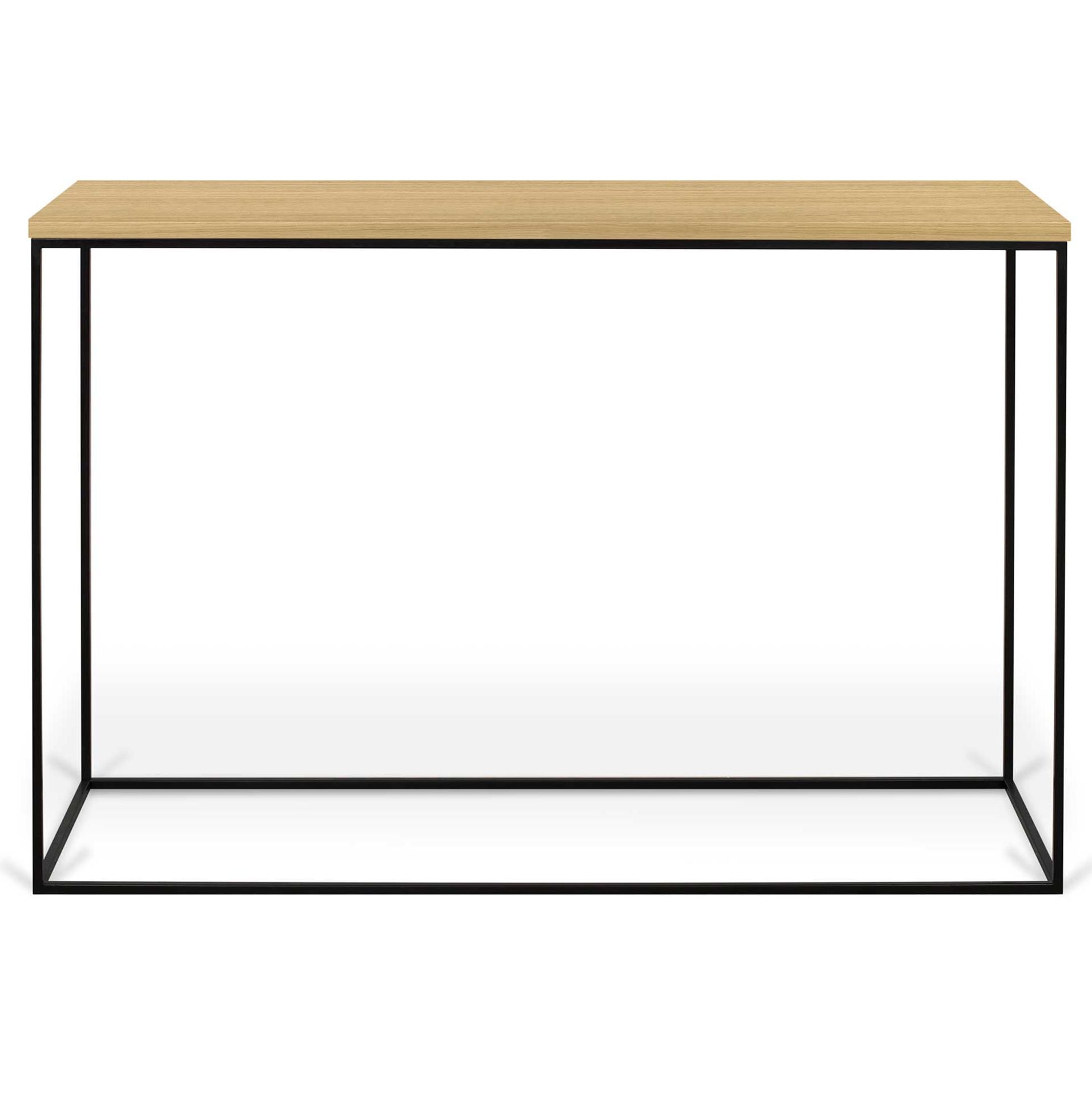 Emob Sidetable Gleam 120cm - Eik/staal