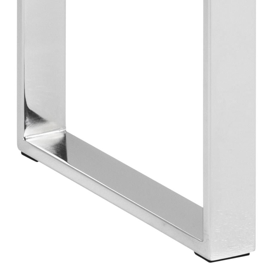 Emob Sidetable Nicola 110cm - Glazen Blad/metaal