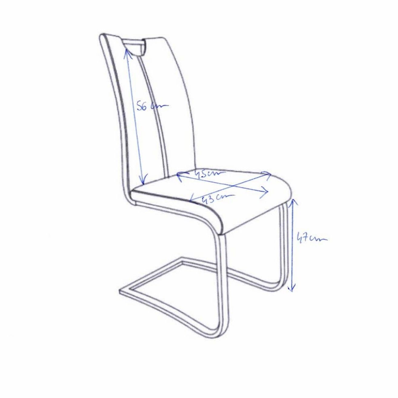 Emob Sledestoel Sofia - Wit