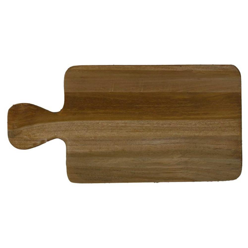 Emob Snijplank Met Handvat - 40x20x2cm - Teakhout
