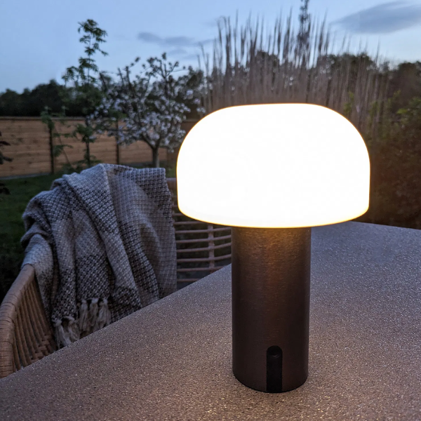 emob Soham LED Lamp - Wit/Koper