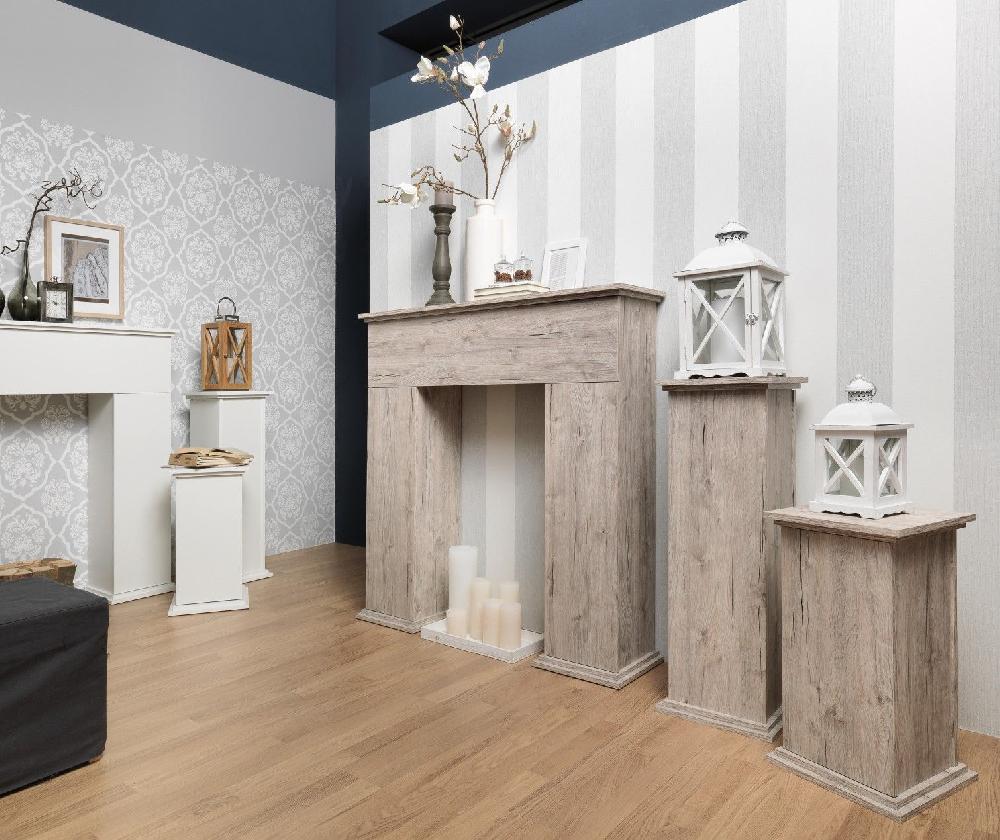 Emob Sokkel Essex Groot - Wit