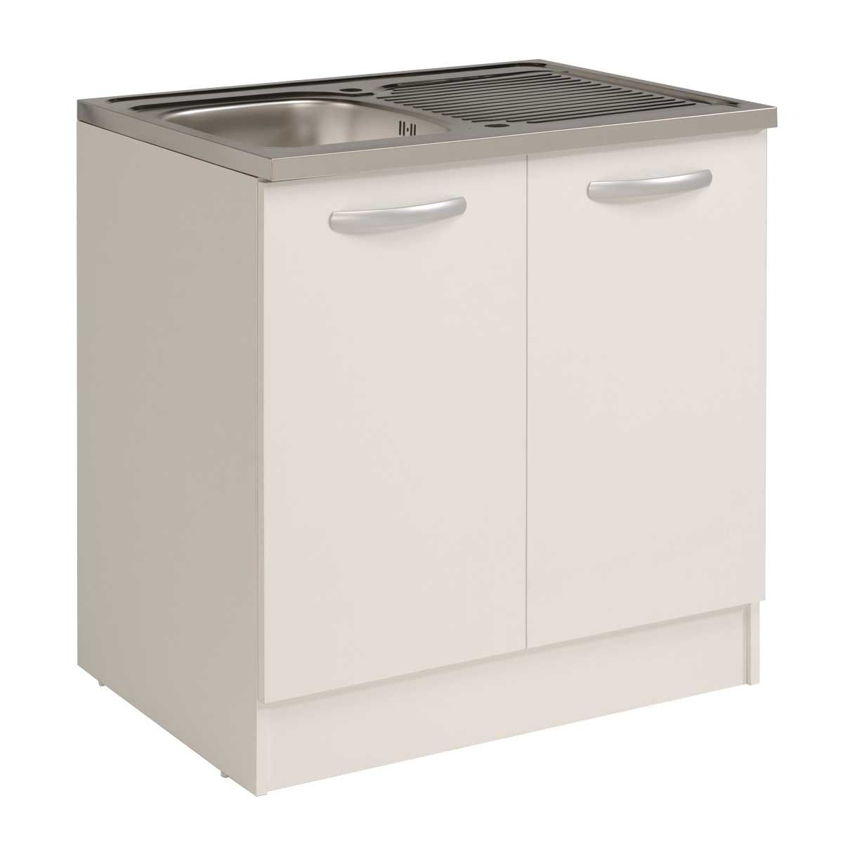 emob Spoelbakkast Spring 80 cm - wit