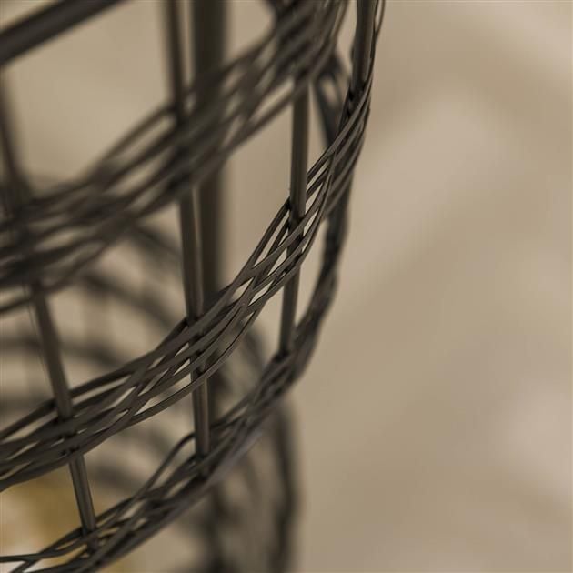 Emob Staande Lamp Basky 166 Cm-zwarte Nikkel