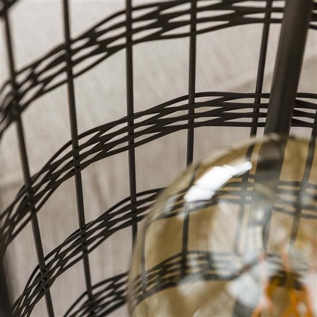 Emob Staande Lamp Basky 166 Cm-zwarte Nikkel