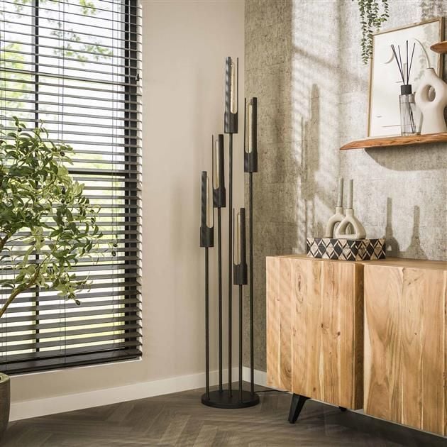 Emob Staande Lamp Tauriel 176 Cm-Artic Zwart