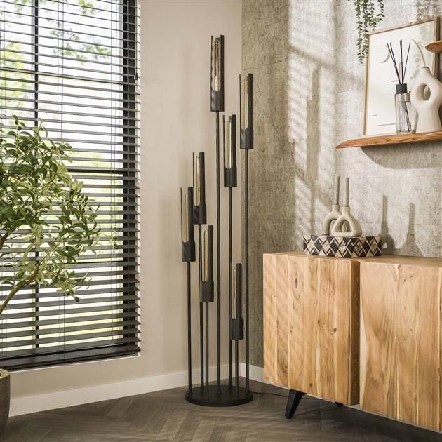 Emob Staande Lamp Tauriel 186 Cm-Artic Zwart