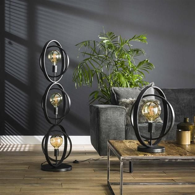 Emob Staande Lamp Vladislav 124 Cm-Charcoal