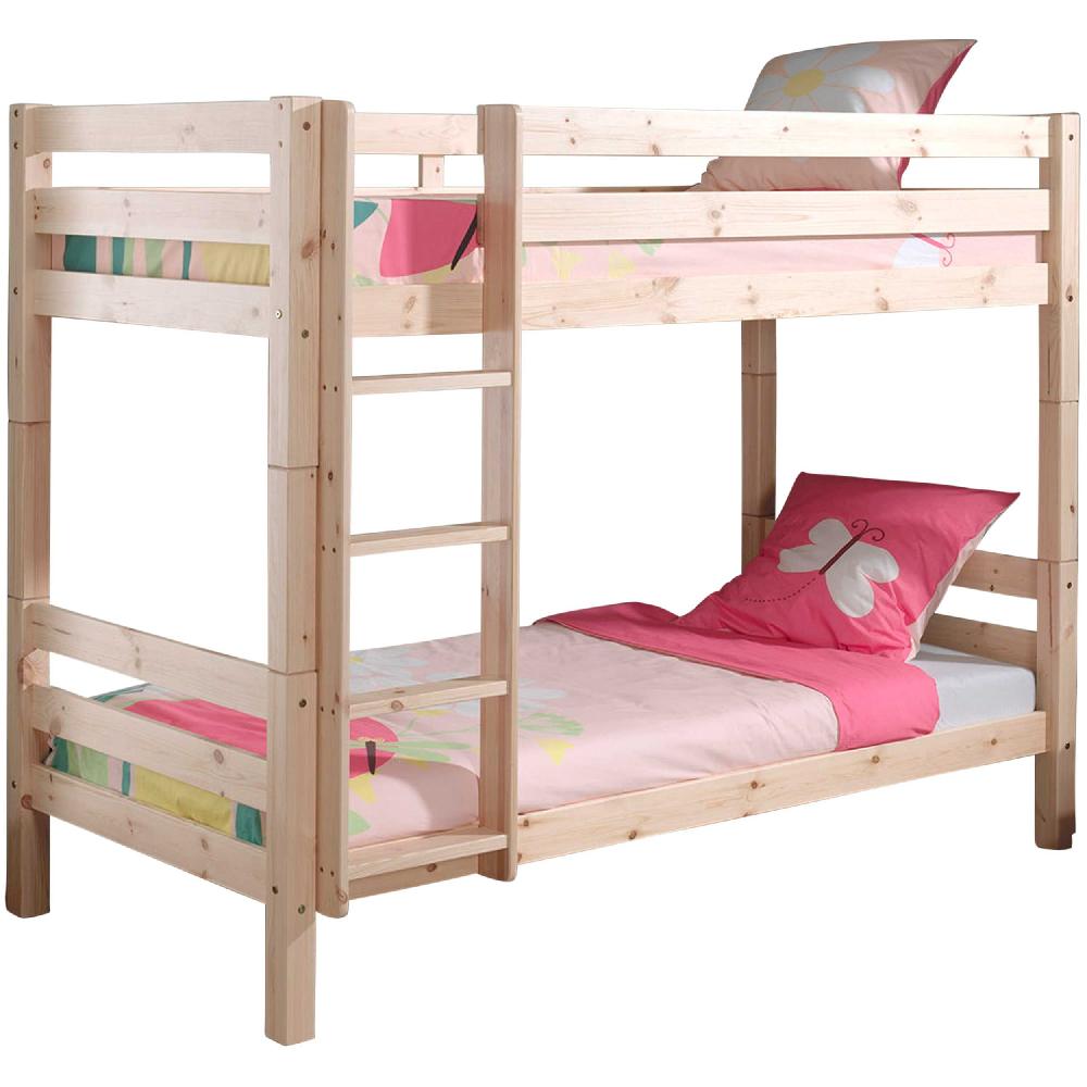 Emob Stapelbed Claire 160cm - Dennenhout