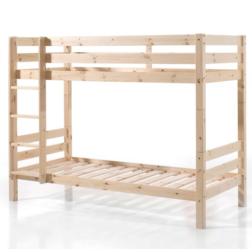 Emob Stapelbed Claire 160cm - Dennenhout