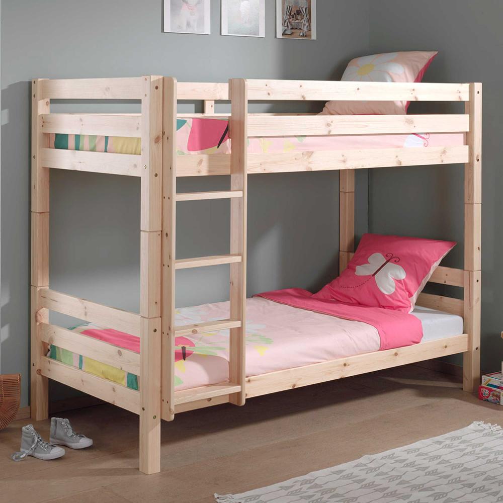 emob Stapelbed Claire 160cm - dennenhout