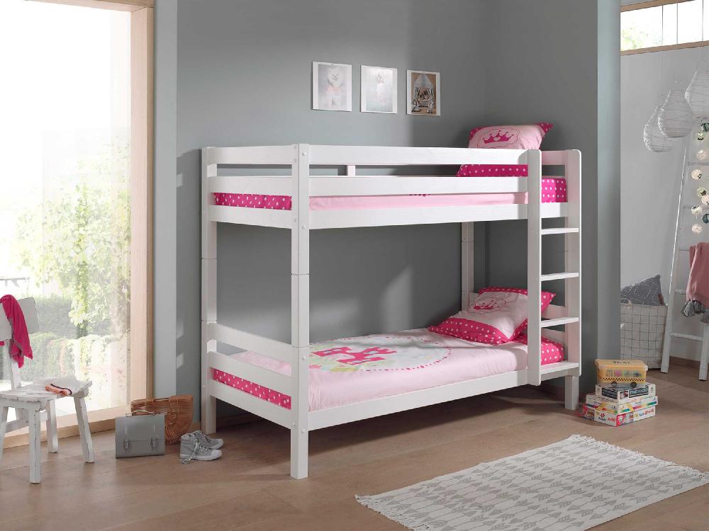 Emob Stapelbed Claire 160cm - Wit