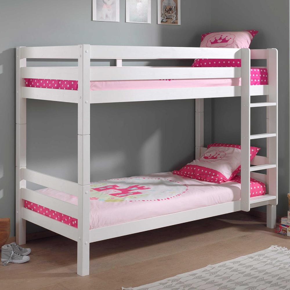 emob Stapelbed Claire 160cm - wit