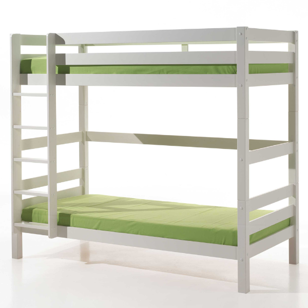 emob Stapelbed Claire hoog - wit