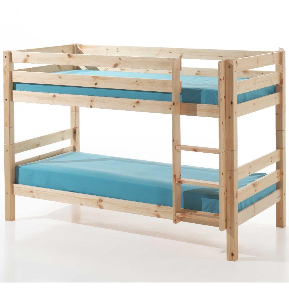 Emob Stapelbed Claire Laag - Dennenhout