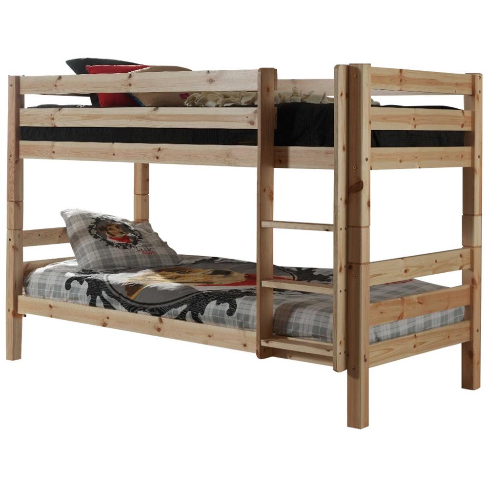 Emob Stapelbed Claire Laag - Dennenhout