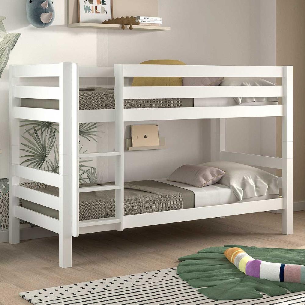 emob Stapelbed Claire laag - wit