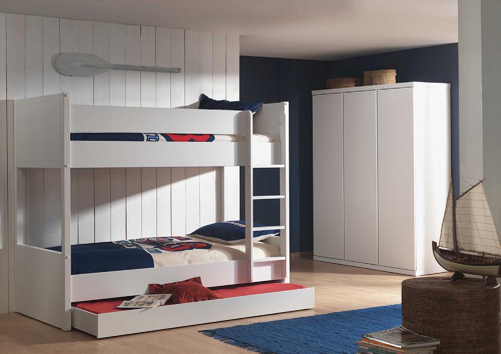 Emob Stapelbed Lara - Wit