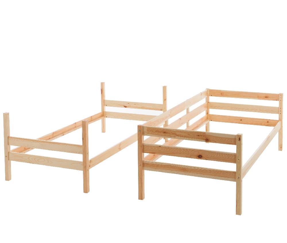 Emob Stapelbed Maren 90x200 - Dennenhout