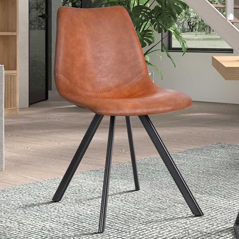 emob Stoel Emmy - cognac