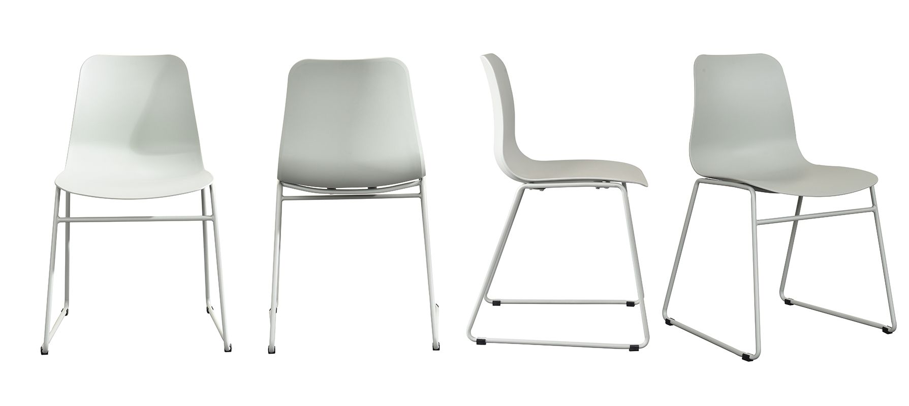 Emob Stoel Marie - Grijsgroen