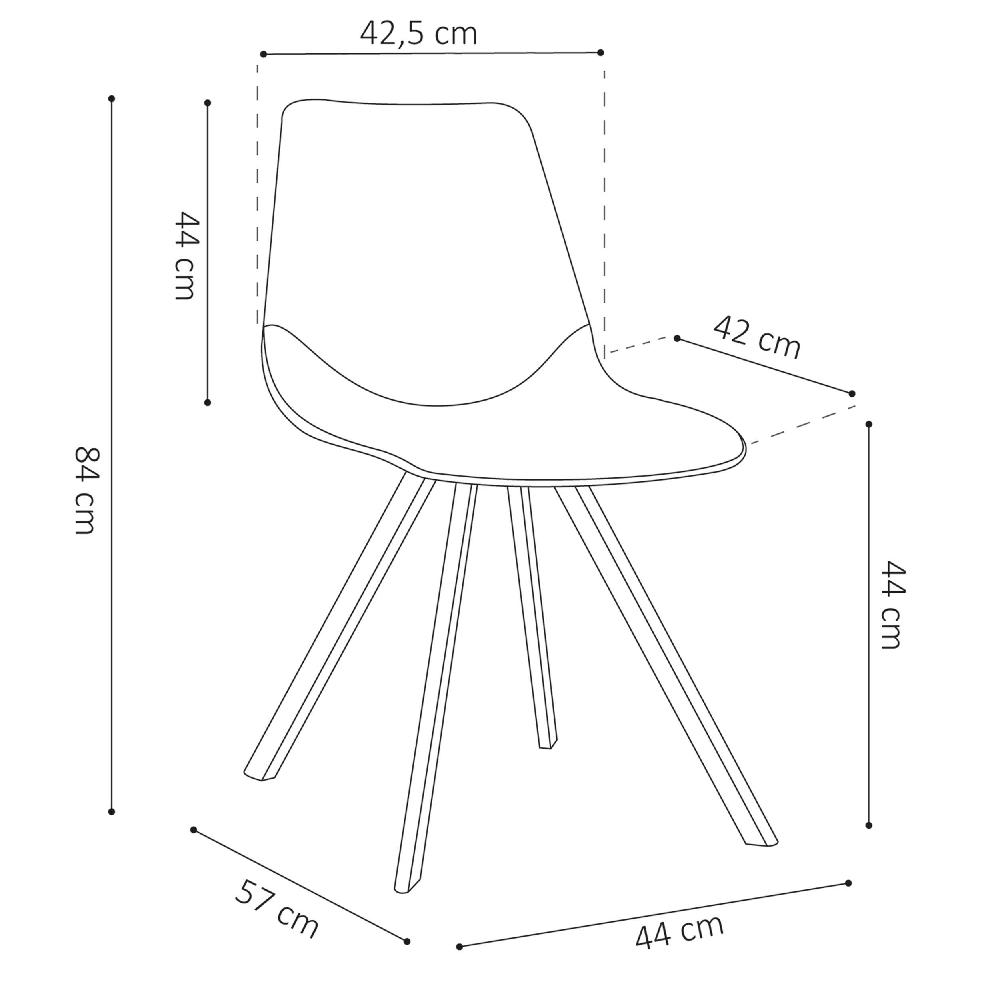 Emob Stoel Norway - Cognac
