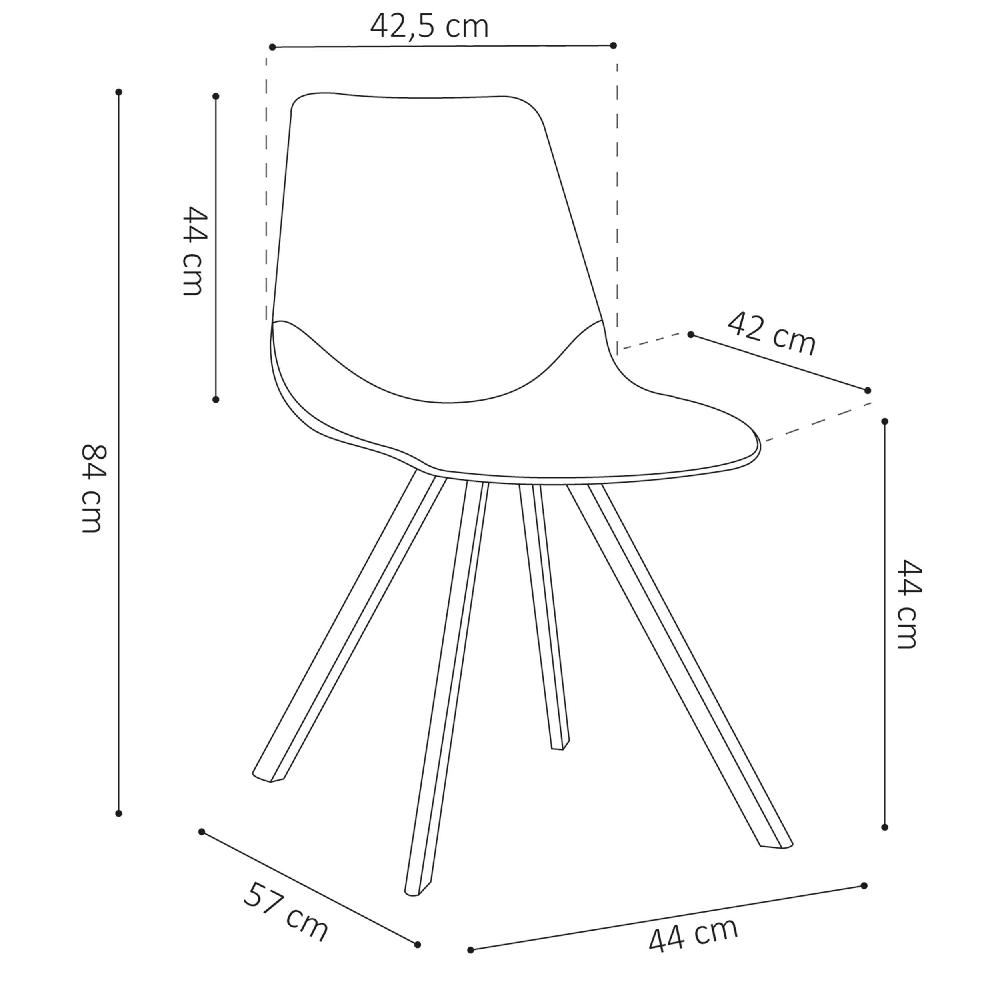 Emob Stoel Norway - Zwart
