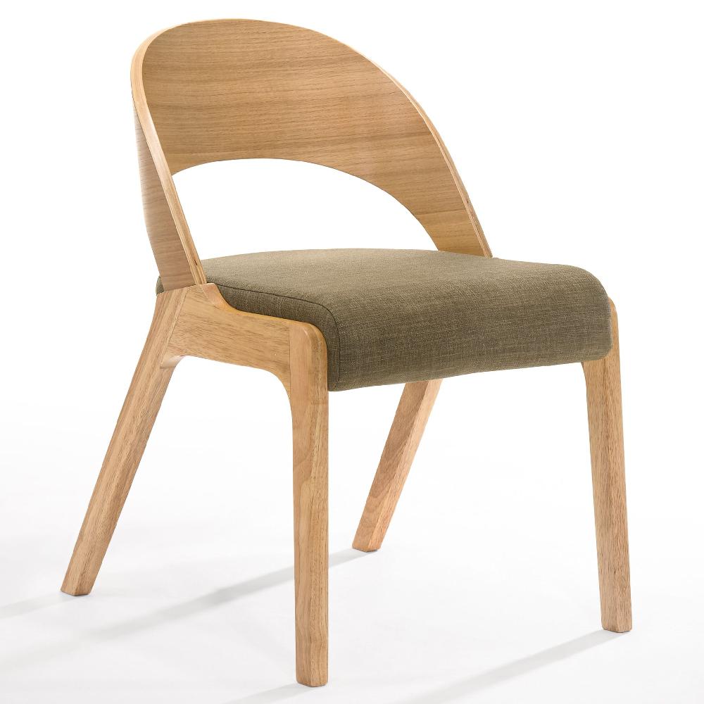 emob Stoel Ulrike - hout/bruin