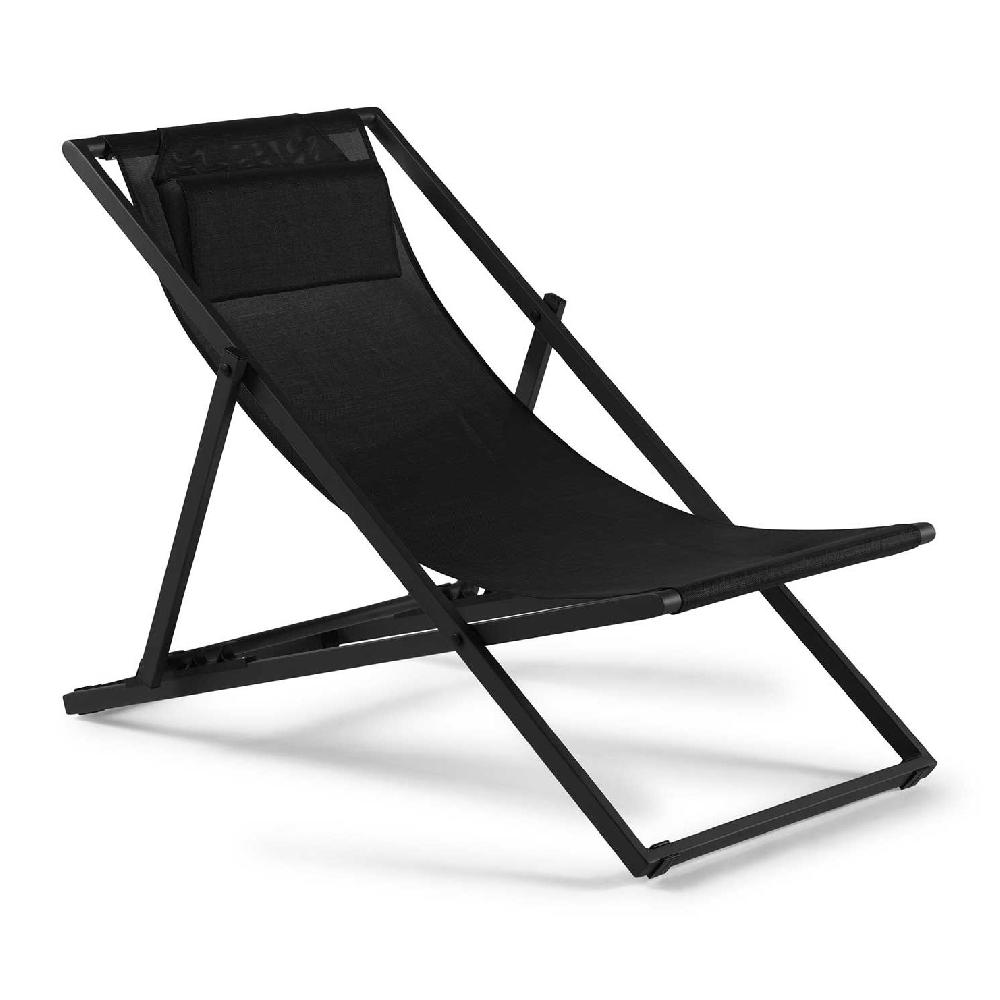 emob Strandstoel Mallorca - antraciet/zwart