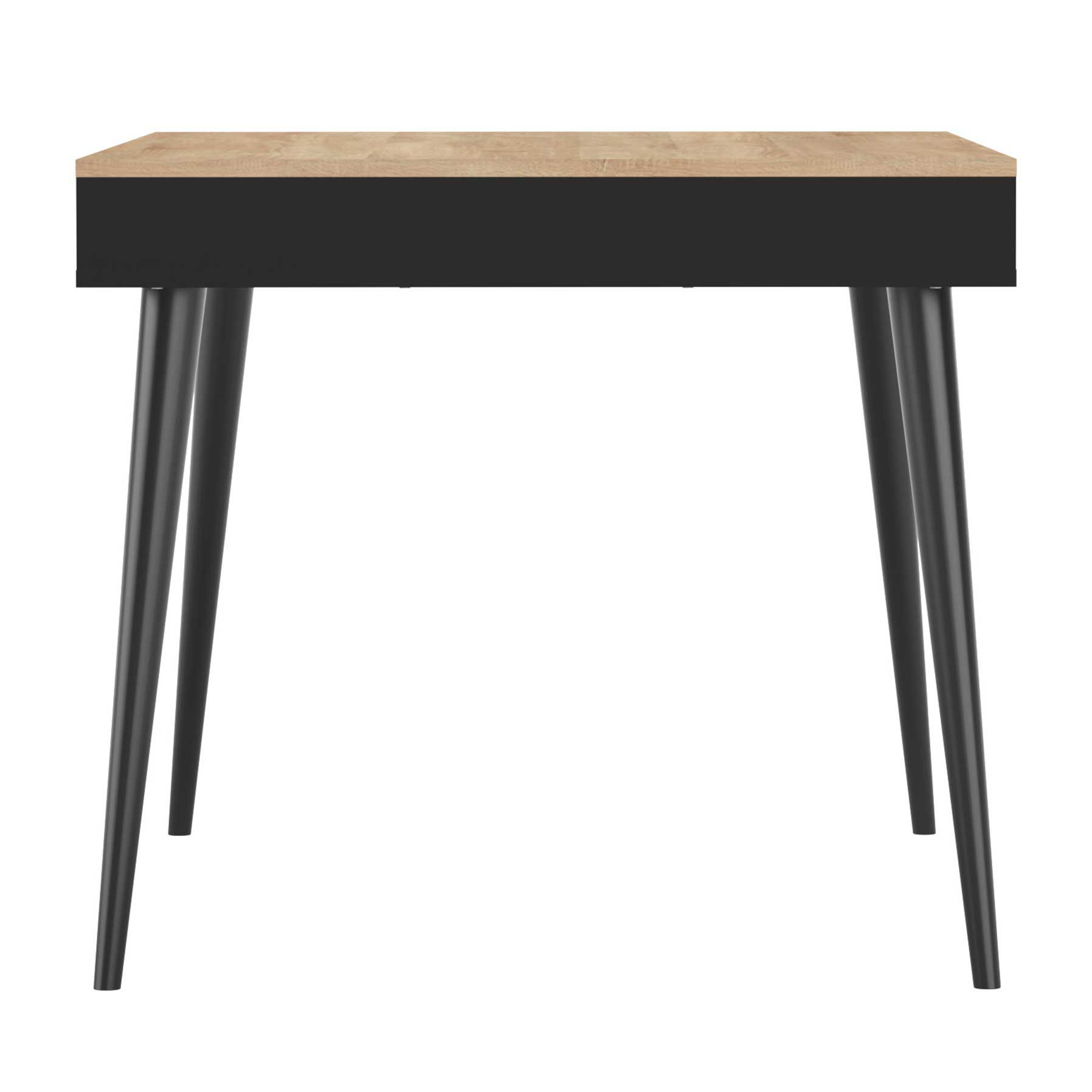 Emob Tafel Horizon 134x85 - Eik/zwart