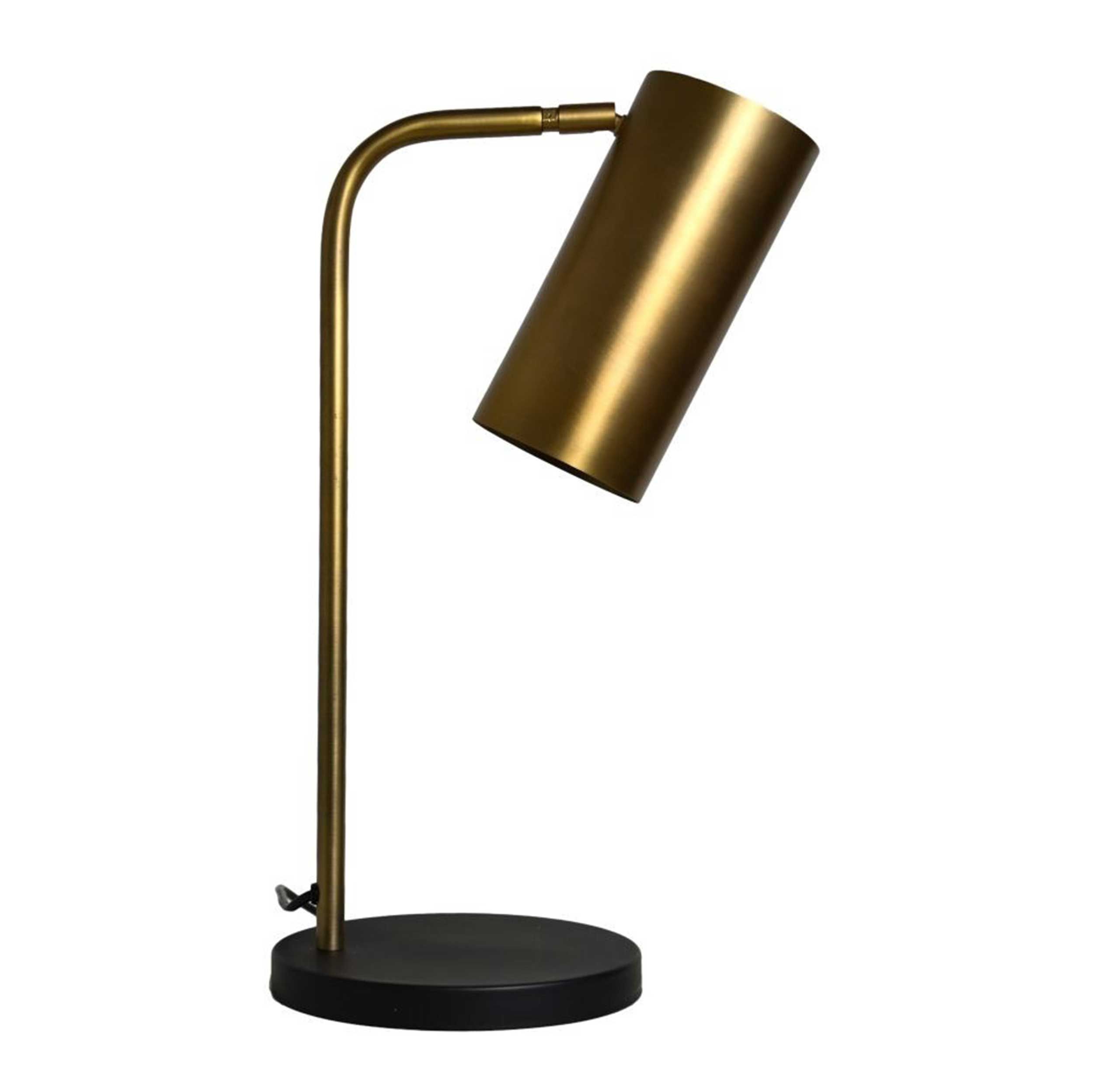 emob Tafellamp Kitty - 30x20x50cm - metaal - goud