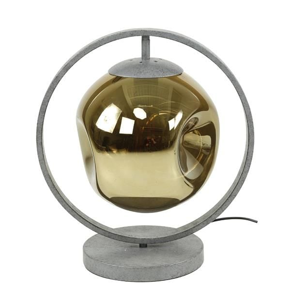 Emob Tafellamp Lars-oud Zilver