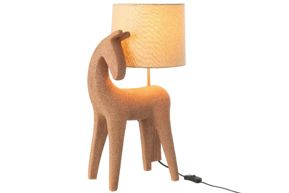 Emob Tafellamp Paard Modern Resine Terra