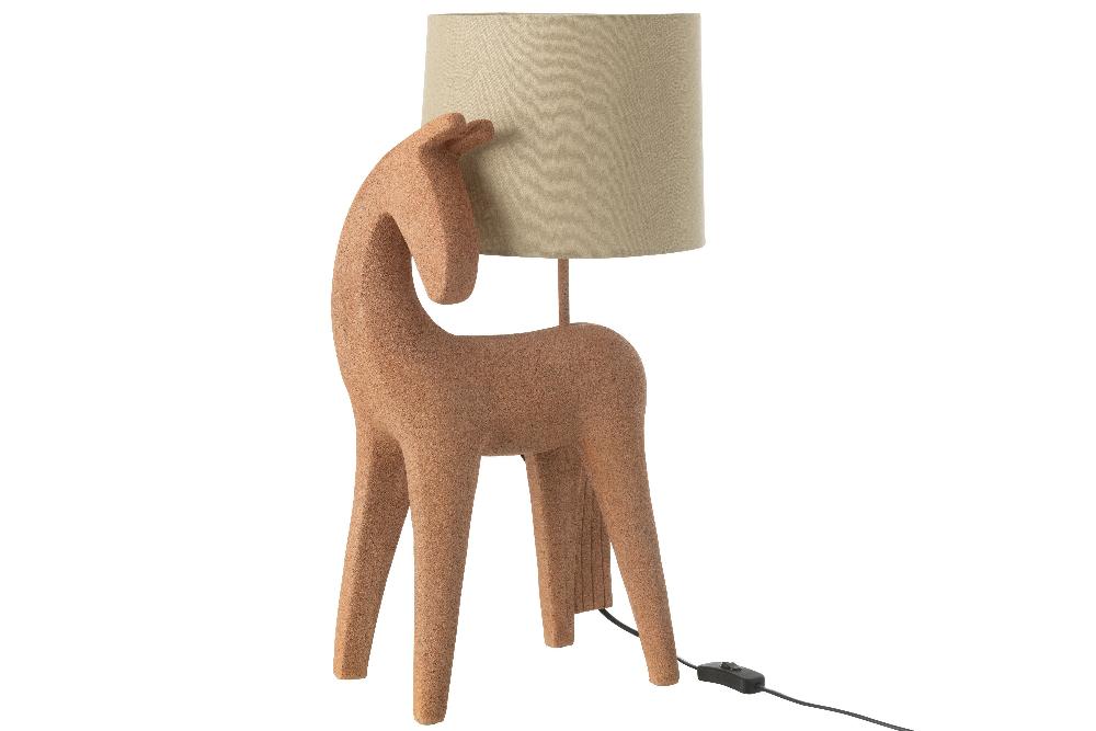 Emob Tafellamp Paard Modern Resine Terra