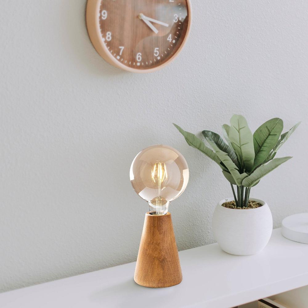 emob Tafellamp Sheen - Ø10x15cm - haagbeukenhout