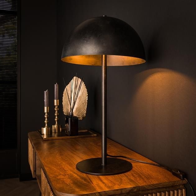 emob Tafellamp Sheileen-houtskool