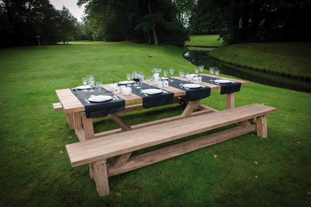 Emob Tuinbank Broome 300x45x40cm - Teak